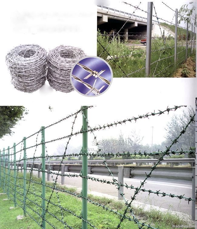 Barbed wire