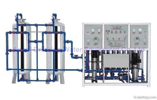 water treatment system for pure water plant, water filter 1 ton/hour