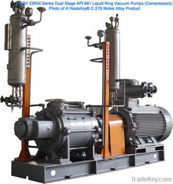 Liquid Ring Vacuum Pumps (Compressors), Water Ring Vacuum Pumps