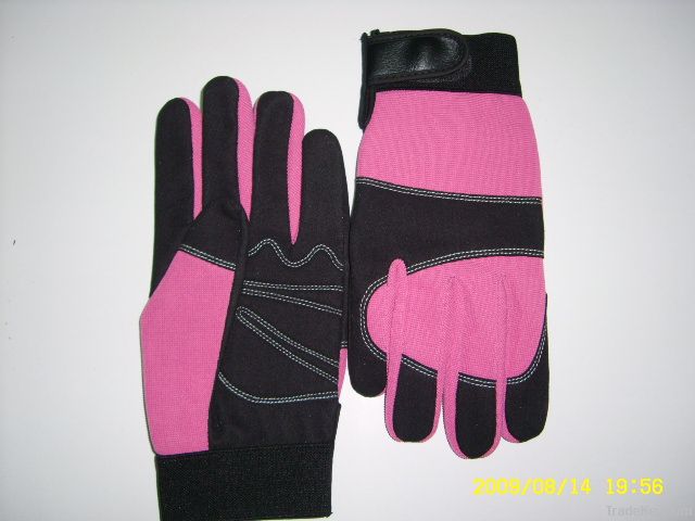 microfiber mechanical glove