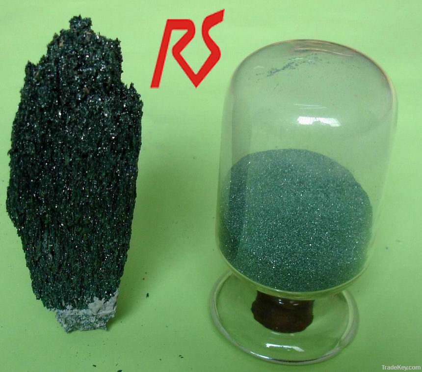 Green silicon carbide