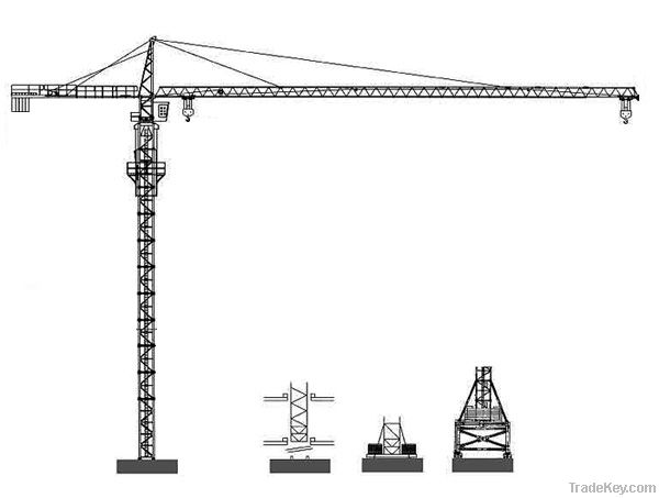 QTZ5010 Tower Crane for sale