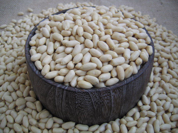 blanched peanut kernels