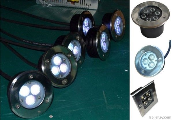 12-24V High power RGB LED Underground light