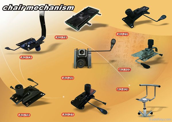 synchro mechanism, chair mechanism, swivel mechanism