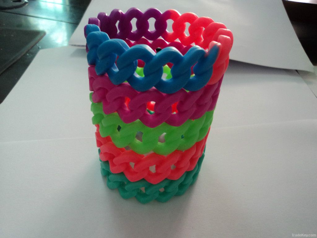 silicone bracelet, wristband, Rubber Bracelets