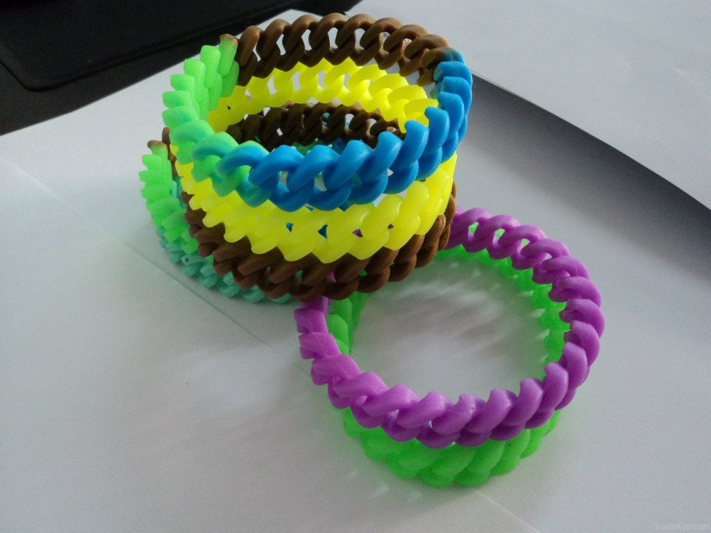 silicone bracelet, wristband, Rubber Bracelets