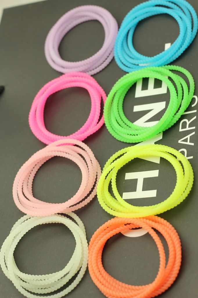 New silicone bracelet