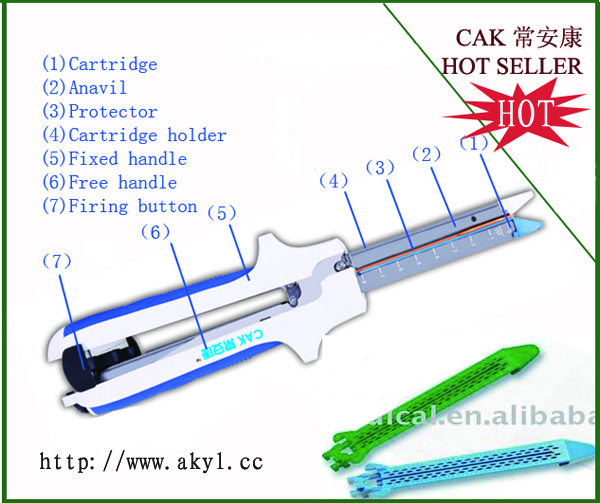 Disposable linear cutter stapler