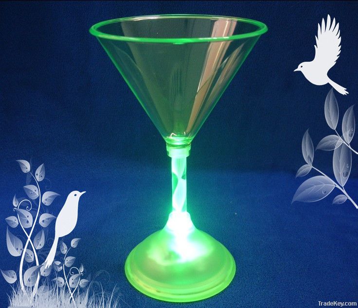 Promotional Flashing Goblet Glass