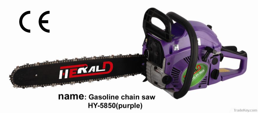 Gasoline chain saw HY-52(purple)