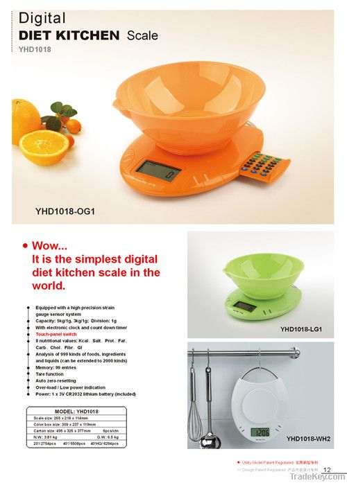 diet scale-YHD1018