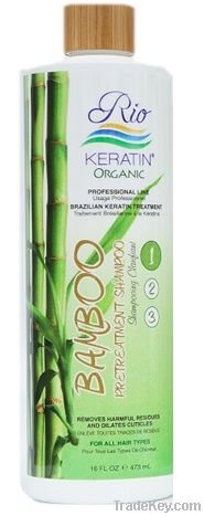 Rio Keratin Bamboo Pre-Treatment Shampoo Step 1