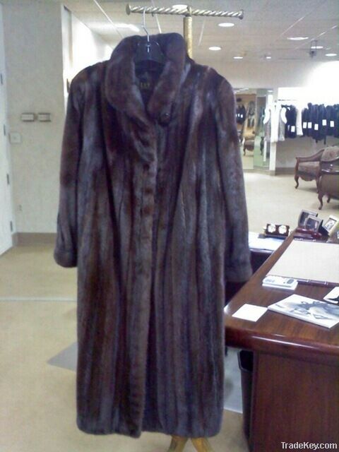 MAHOGANY MINK COAT