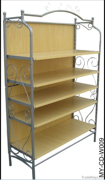 pop metal with wooden rack (Customer design)