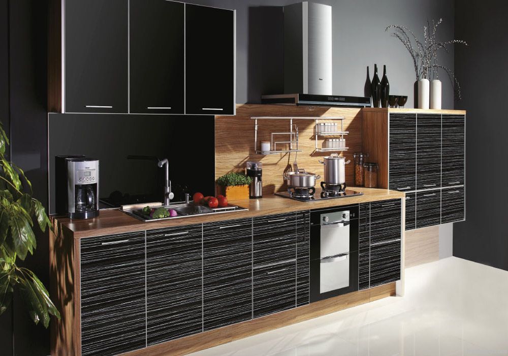 kitchen cabinet with high gloss UV  board