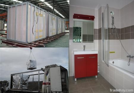 bathroom unit, bathroom pod, bathroom module