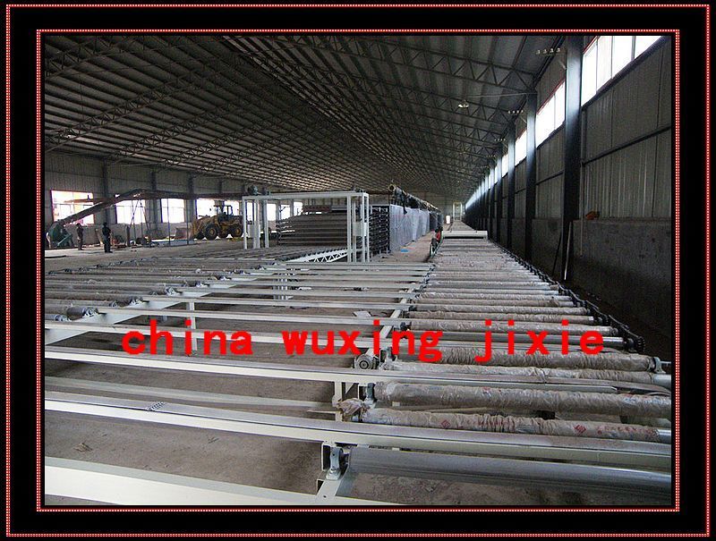 plasterboard production machine equipment