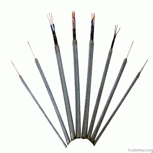 Modified polypropylene insulated logging/detection cable