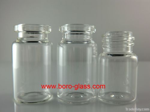 clear Injection vials