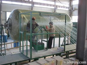 GRP tank filament winding machine