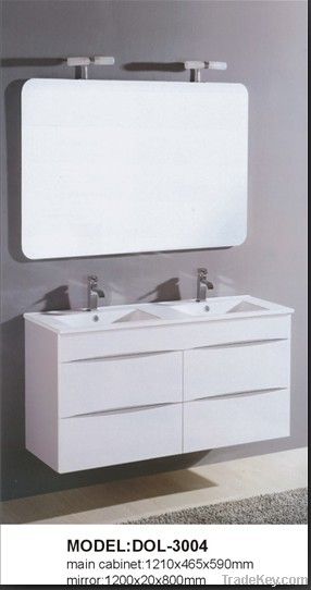 White Ivory MDF Bathroom Cabinet DOL-3008