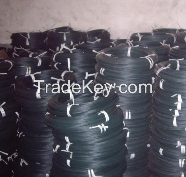 high quality pvc coated binding wire/pvc coated wire(directly factory)