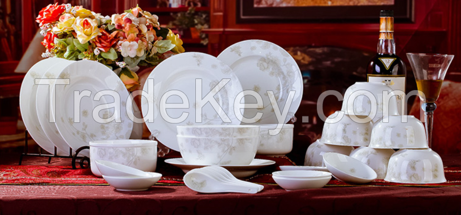 22pcs Porcelain ceramic  Dinner Set