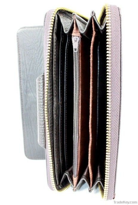 100% guarantee top grain leather Men Wallet