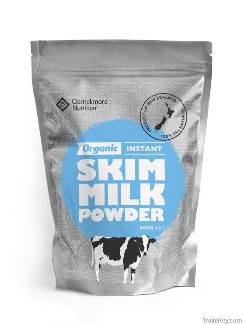 Carrickmore Nutrition Organic Skim Milk 500 Gram Retail Pack