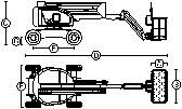 Articulating boom Scissor lifting aerial work platform power access temporary access