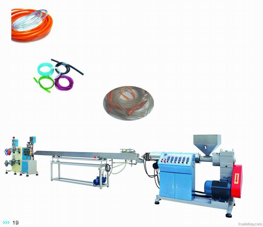 PVC, TPR, TPU Soft Pipe Extrusion Line