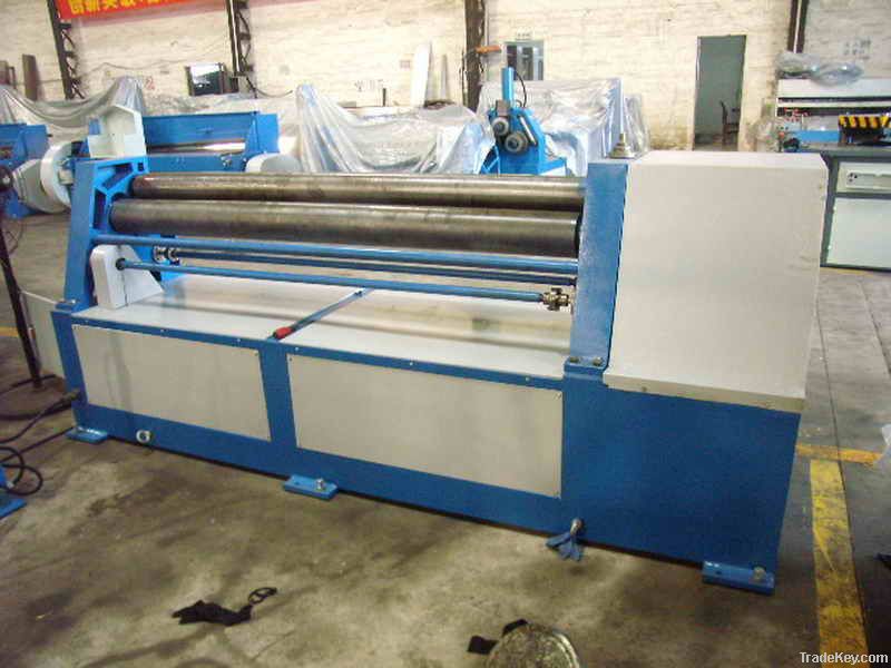 CNC Asymmetrical 3 Roller Plate Bending Machine