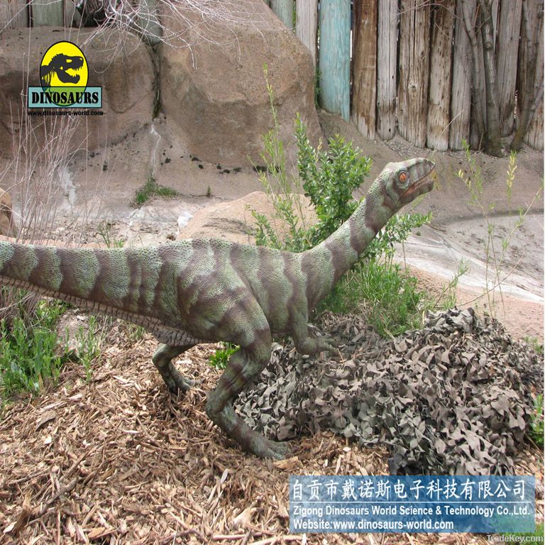 Life size animatronic dinosaurs