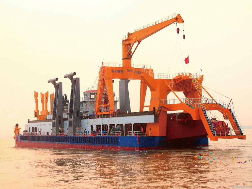 5000 CBM Cutter suction dredger