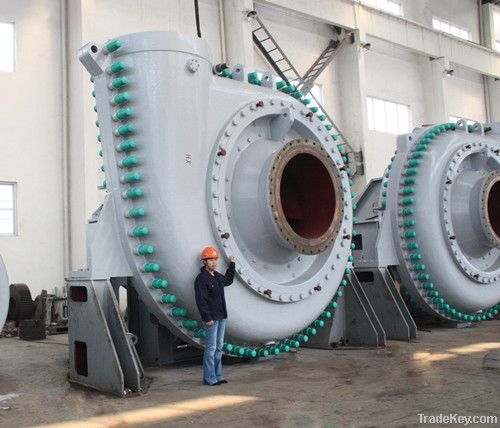 double-walled dredging pump for dredger