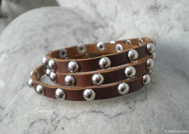 hot selling genuine leather bracelet