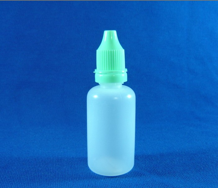 Eye Dropper Bottle with Temper Evident Cap