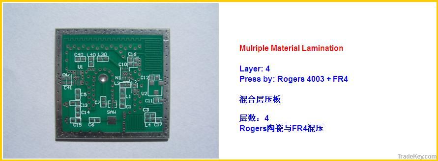 high frequency lcd rigid pcb