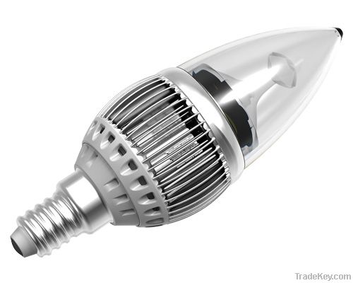 3*1w led candel light e14