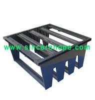 Plastic frame for V bank HEPA filters