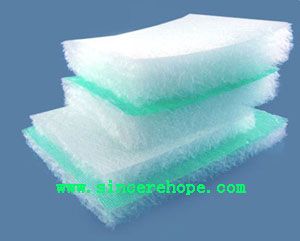 Bulky Fiberglass filter felt 