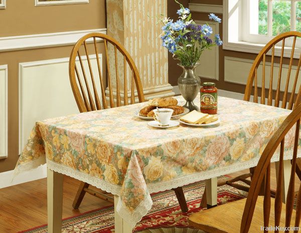 Golden lace Table Cloth