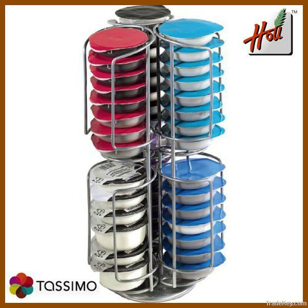 Rotationg Tassimo coffee capsule holder