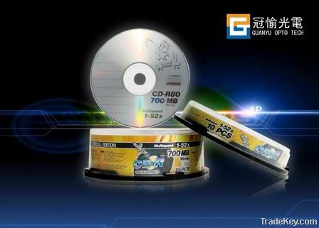 Popular for global market Blank CDR 700mb 52x 80Min