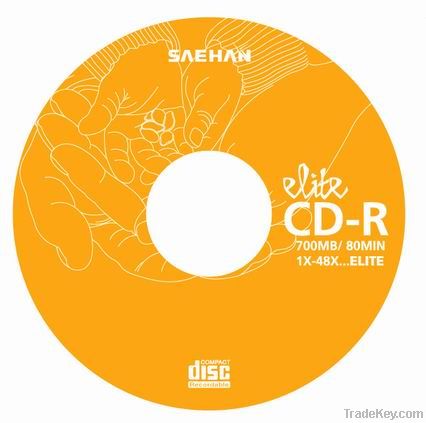 Blank CDR 700mb 52x 80Min colorful printed/Inkjet printable