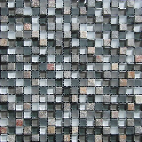 glass and stone mosaic