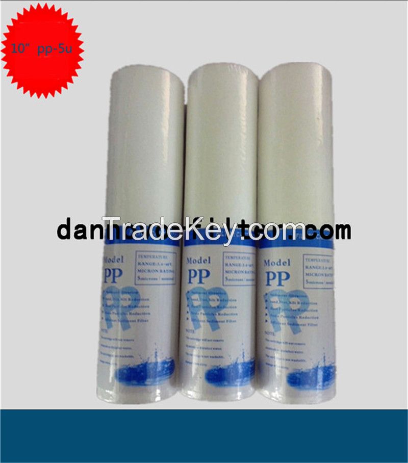 spun pp filter cartridge pp melt blown filter cartridge