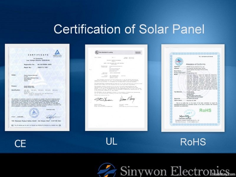 100 Monocrystalline Solar Panel Module