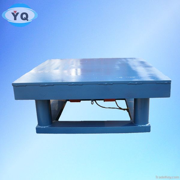 Concrete vibration table